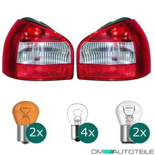 Depo TYC Rückleuchte Heckleuchte Set passt für Audi A3 8L1 Facelift 2000-2003