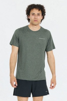 Endurance Abdon M Melange S/S Herren T-Shirt Grün