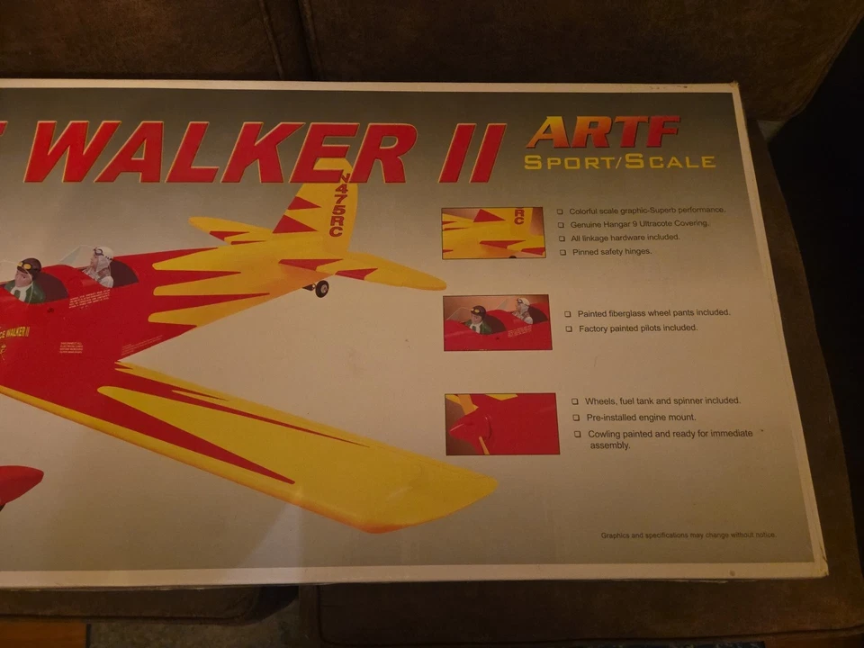 Seagull Space Walker II ARTF NUEVO EN CAJA Foto 3 de 4