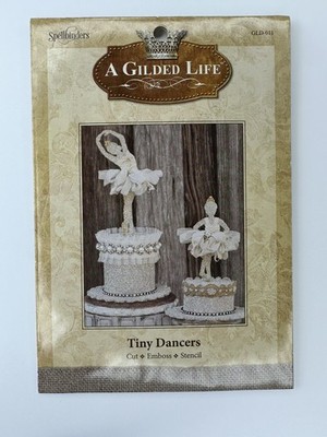 A Gilded Life Dies TINY DANCERS Set of 2 For Fabric and Paper GLD-011