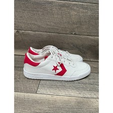 Converse Fastbreak Pro Leather Low Vintage White Red for Sale