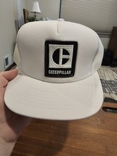 Vintage Caterpillar Cat Hat Cap Snapback Trucker (H9)