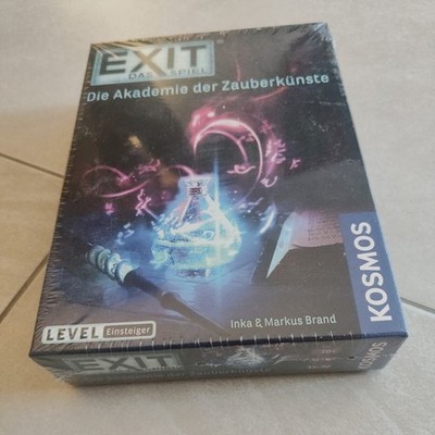 EXIT - Die Akademie der Zauberkünste - NEU Spiel Exit Game Rätsel Magie