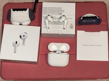 Apple AirPods 4th Generation Bluetooth Headphones White Active Noise Cancelling