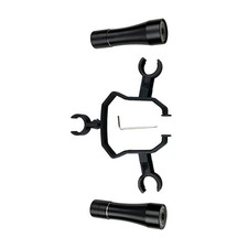 Aluminum Alloy  PLA Black Flashlight Lamp Accessories For DJI Air 3 Drone I