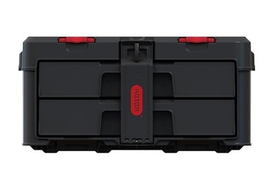 Keter Stack & Roll Heavy Duty 2 Drawer DIY Tool storage Unit Black 253384
