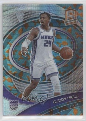 2020-21 Panini Spectra Asia Blue Orange Prizm 45/49 Buddy Hield #18 0s5s