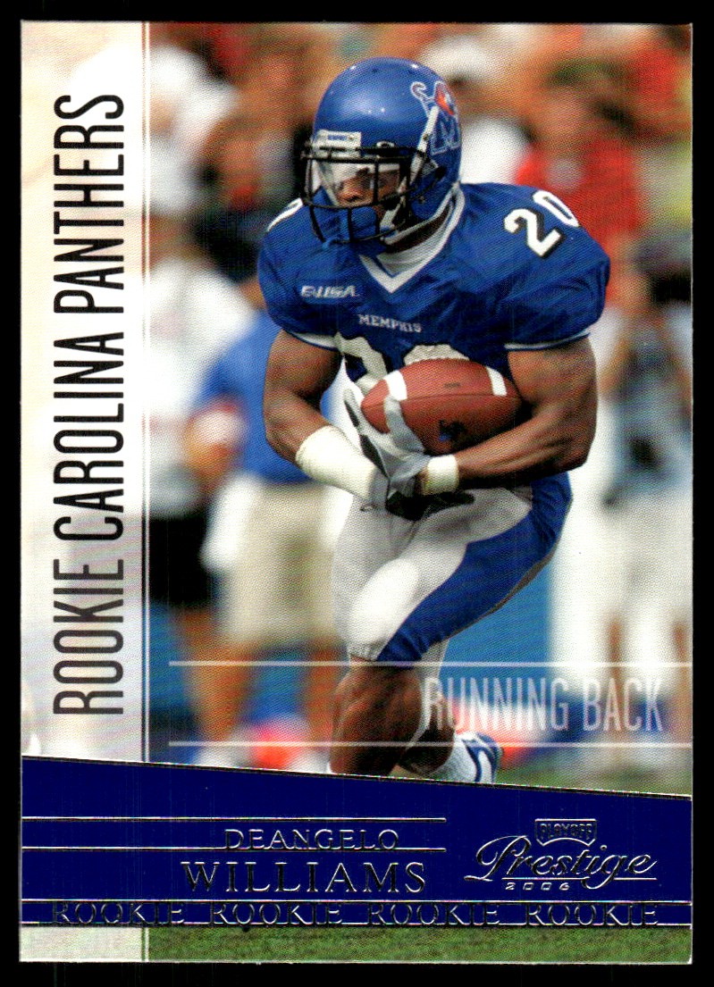 DeAngelo Williams Playoff Prestige #178 Base