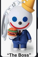 Jack In The Box 2026 JIBBI Charm Keychain - Rare Jack "The Boss" Limited