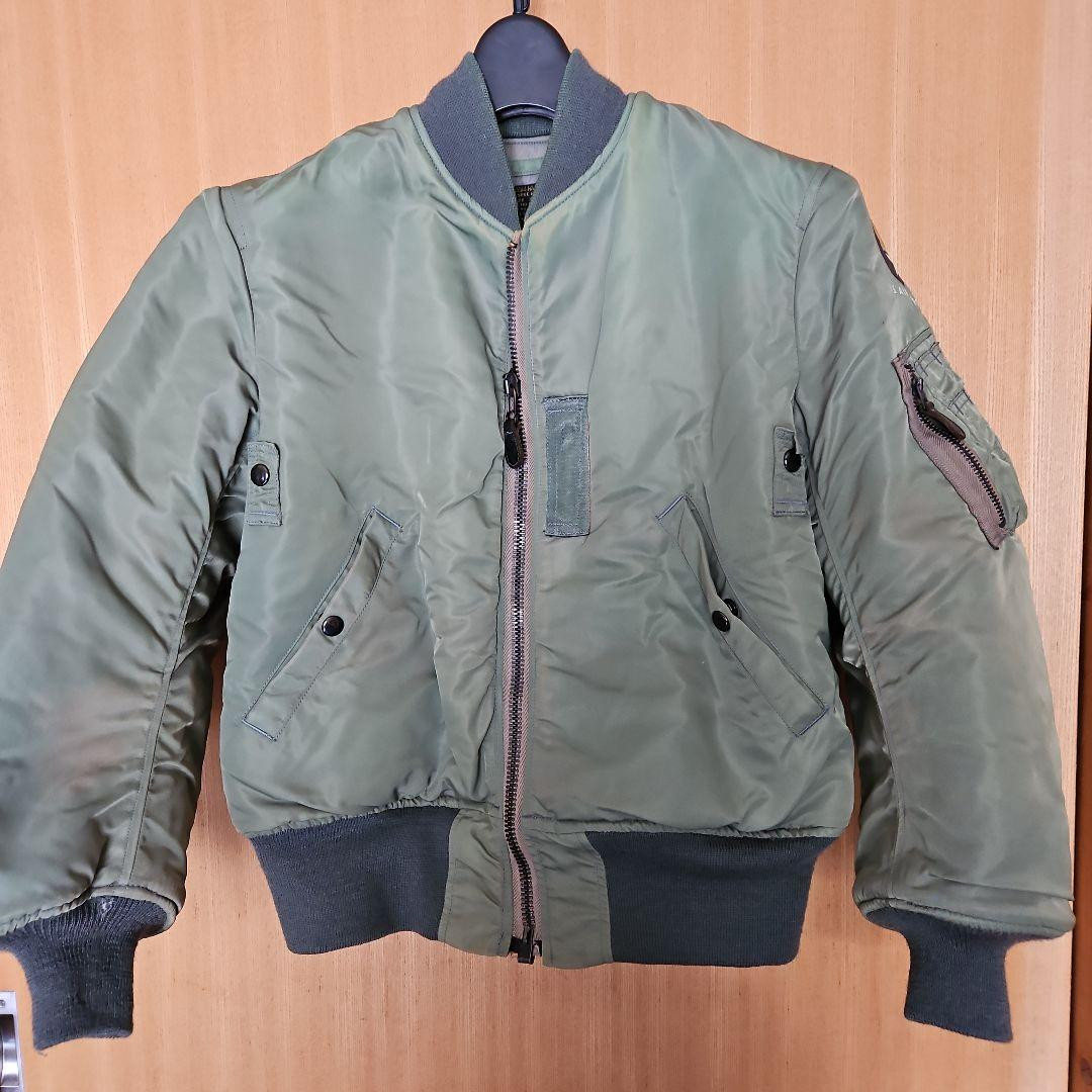 ジャケット・アウター THE REALMcCOYS SLYLINE CLOTHING MA-1 The REAL McCOY'S】 MA-1 Skyline Clothing 1995s 旧リアル
