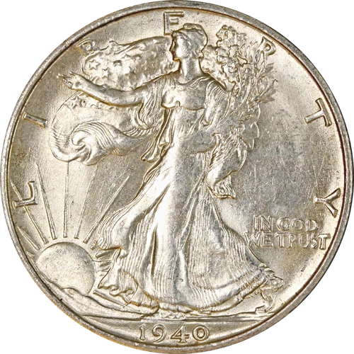 1940-S Walking Liberty Half