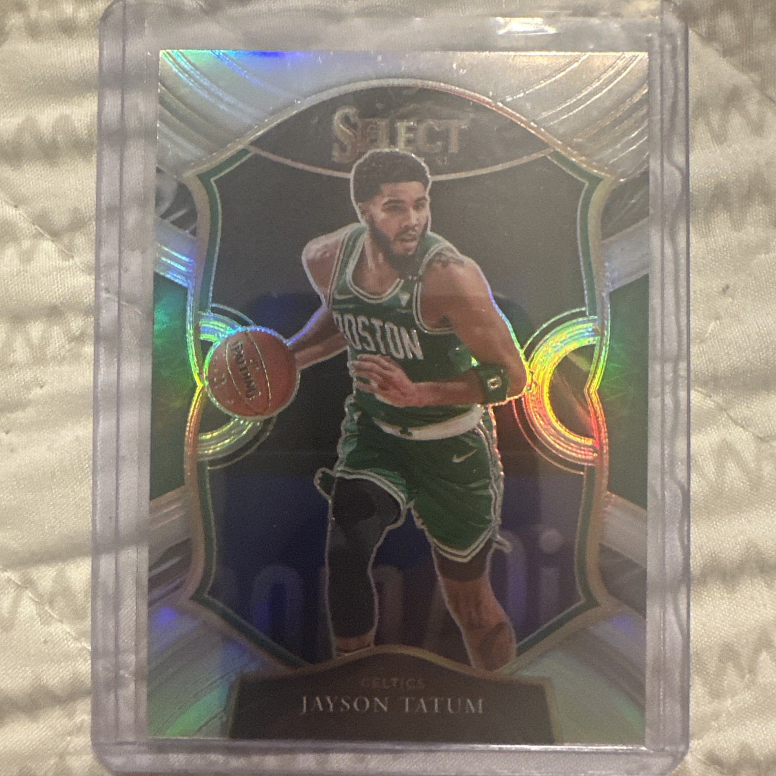 2020-21 Panini Select - Concourse Jayson Tatum #41 Silver Prizm