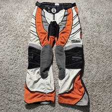 Moose Racing Sahara Pants Black Orange 34 Men’s Motocross Racing Y2K 26”