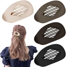 4Pcs Duckbill Flat Hair Clip No-Slip Grip for Thick Thin Hair Sturdy Hold Barret