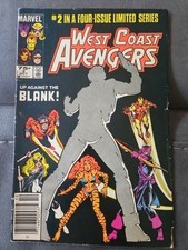 WEST COAST AVENGERS #2 1984 NEWSTAND EDITION 