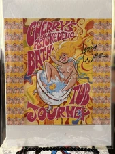 CHERRY POPTART Blotter Art Print Signed By Larry Welz