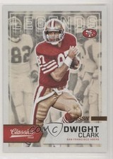 2016 Panini Classics Legends Glossy Dwight Clark #182 0e3