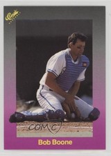 1989 Classic Update Purple Travel Edition Bob Boone #187 0n8