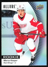 2023-24 Upper Deck Allure Black Rainbow Marco Kasper Rookie Detroit Red Wings