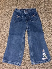 Vintage Winnie The Pooh Baby Girl Jeans Size 24 Months