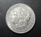 1885 s Morgan Silver Dollar