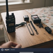 GM-30 Handheld GMRS Radio 5W, 250 Channels, NOAA Weather Scan, Repeater Capab...