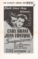 Suspicion R1957 U.S. Pressbook