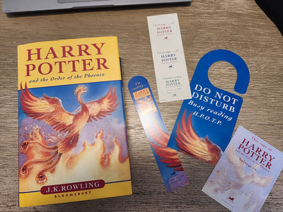 Harry Potter and the Order of the Phoenix UK First Edition First Printing HB