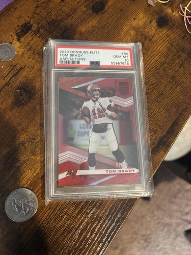 Panini Donruss Elite Tom Brady Aspirations #84 /88 Tampa Bay Buccaneers Card