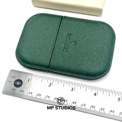 Rolex Verdant Business Cardholder Leather Case Card Wallet AD VIP