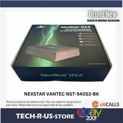 Vantec NST-540S3-BK Removable Storage Device NexStarDX2 USB3.0 Enclosure