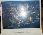 Baseball Stadiums Collectors Series Calendar 1993 1994 Montgomery Ward — photo 3