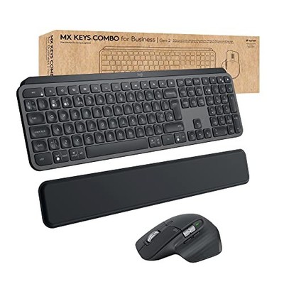 Logitech MX Keys Combo for Business - Gen 2 Bluetooth, Funk Tastatur, Maus-Set B