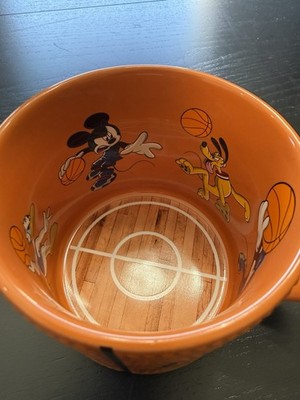 Disney Basketball NBA Experience Coffee Mug Mickey Minnie Donald Goofy Pluto