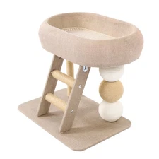 Cat Tree Tower With Bed Climbing Frame Scratching Post Multi Functional Toy HOT