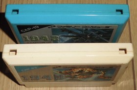  1942 & 1943 Famicom FC Cartridge Capcom Tested