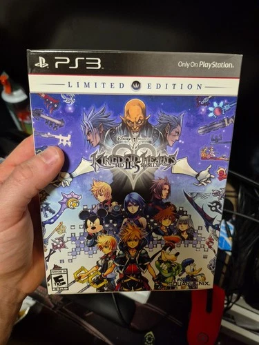 Kingdom Hearts HD 2.5 ReMIX --Limited Edition (Sony PlayStation 3, 2014) W / Pin