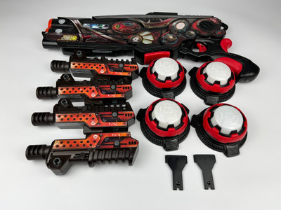 WowWee Light Strike Laser Tag Assault LOT OF 4 Sights 3 Targets 1 Gun