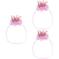  3 Pieces Toddler Hair Bands Newborn Headband Girls Accessories Nylon Baby