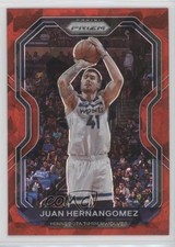 2020-21 Panini Prizm Red Ice Prizm Juan Hernangomez Juancho Hernangomez #192 9ft