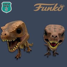 Jurassic World Funko Pop! Juego de figuras de vinilo T-Rex con soporte de exhibición