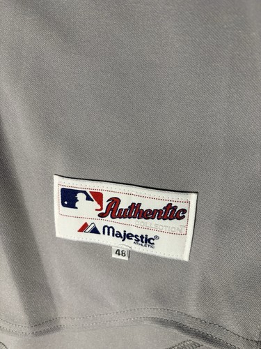 NY Yankees Francisco Cervelli Jersey 2009 Inaugural Majestic Authentic 48 New - Picture 4 of 6