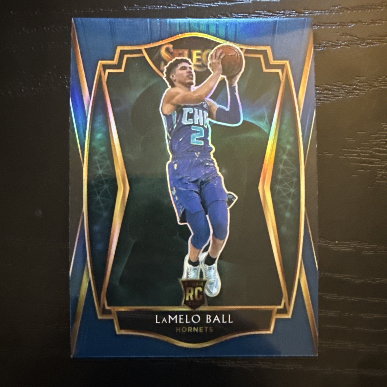 2020-21 Panini Select LaMELO BALL Premier Level #183 Blue Prizm (RC) SP