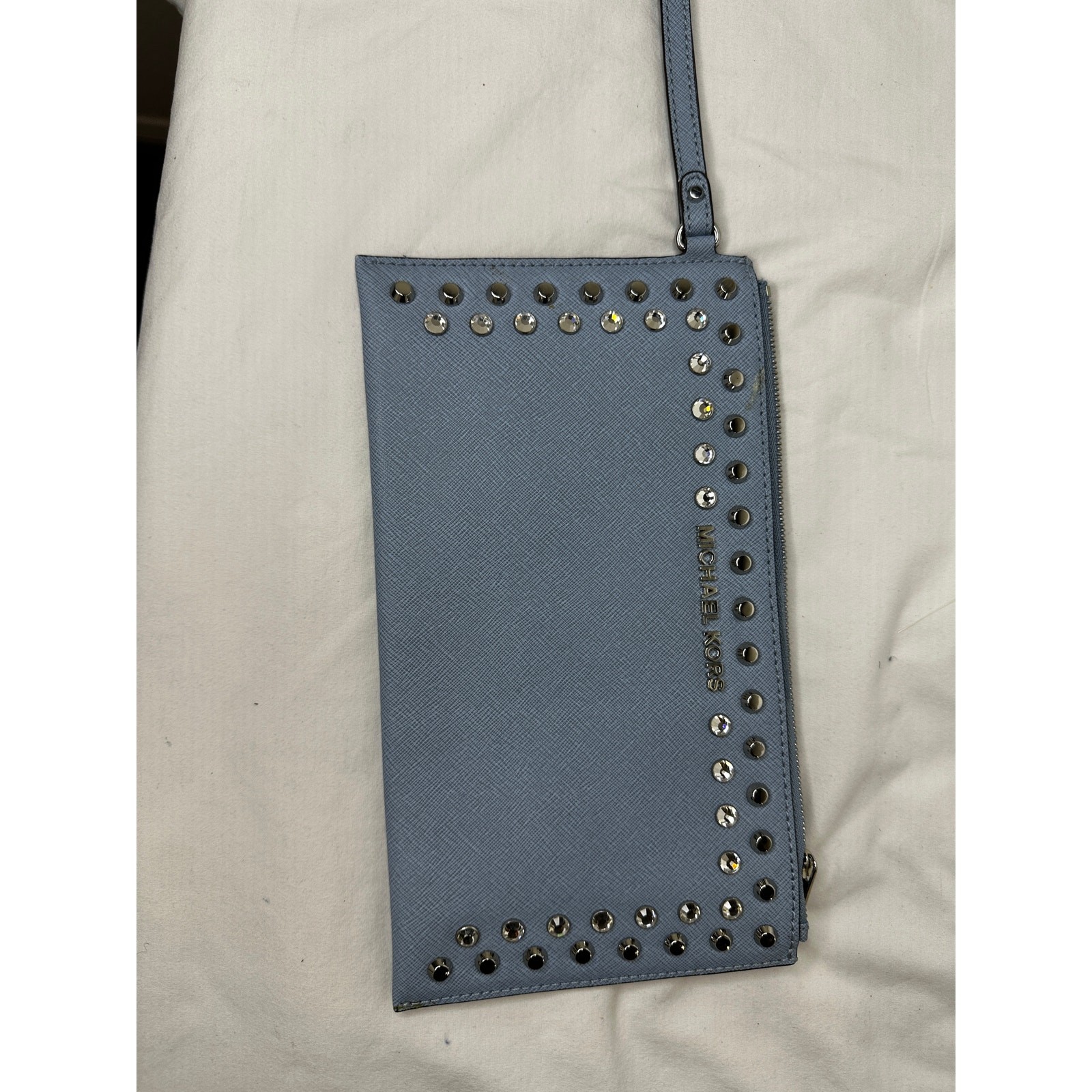 Michael Kors Adele Continental Pebble Leather Wal… - image 12