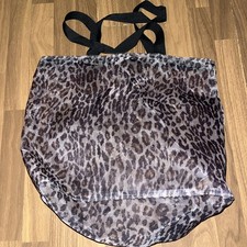M&S Leopard Print Beach Bag