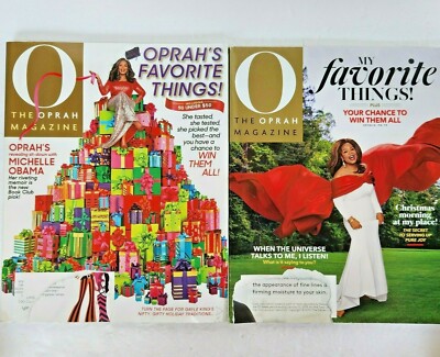 The Oprah O Magazine Favorite Things 2018 & 2019  Michelle Obama Lot Of 2