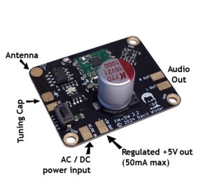 Modulo Ricevitore Radio FM Stereo Con Display LCD - Scheda Di Ricezione Frequenza, Nuovo