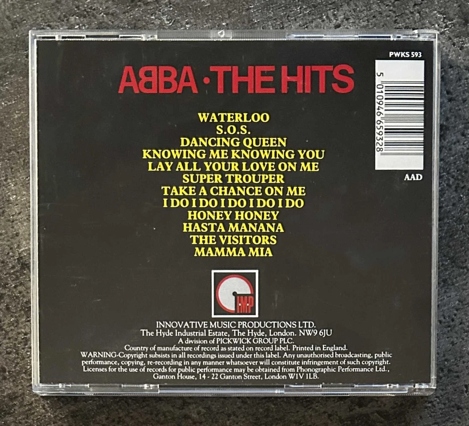 Abba - The Hits - CD - Top Zustand - Nichtraucher - Bild 3 von 3