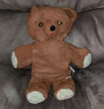 Vintage Knickerbocker Animals of Distinction Brown Bear w/Sound Box Read