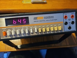 Vintage BK Precision 2830 Dynascan Digital Multimeter - Tested